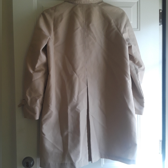 Women's London Fog Coat Tan Size 10 - Picture 2 of 10
